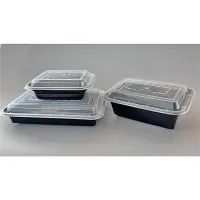 Molde de recipiente de base preta