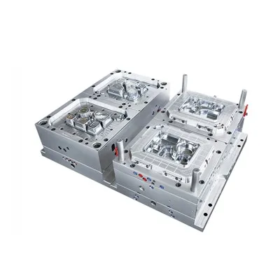 Molde de recipiente com vários compartimentos