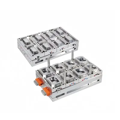 Molde de recipiente retangular